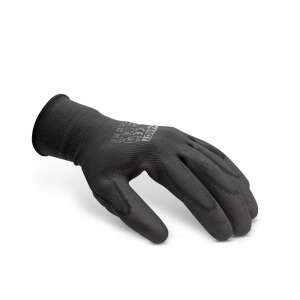 Black nitrile work gloves, size L, 12 pairs - Work gloves