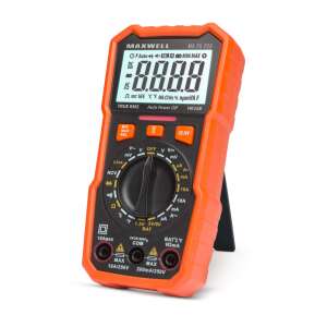 Digitálny multimeter - s testrom batérií, meraním teploty + funkciou pracovného svetla 77377178 Multimetre