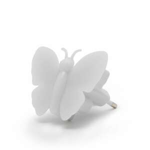 White butterfly shaped LED night light - Phenom Night Light