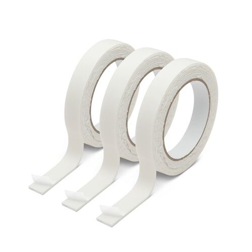 Sada obojstrannej penovej pásky, 3 rolky lepiacej pásky 2,6 m x 18 mm