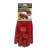 Handy PVC Knitwrist Gloves, size XL, red, for protection and grip