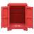 vidaXL piros kínai stílusú éjjeliszekrény két nyitott ajtóval