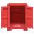 vidaXL piros kínai stílusú éjjeliszekrény két nyitott ajtóval