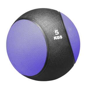 Trendy Medicinlabda 5kg lila és fekete súlyzó labda - Medicinlabda