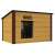 Chill Flat Roof Insulated Doghouse L - Culori multiple 77426456