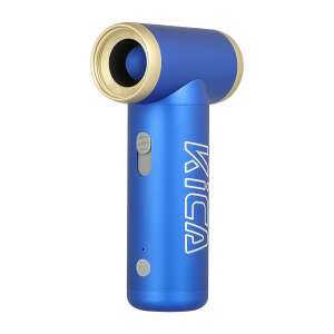 KiCA JetFan 2 Handventilator in Blau mit goldener Düse - FeiyuTech