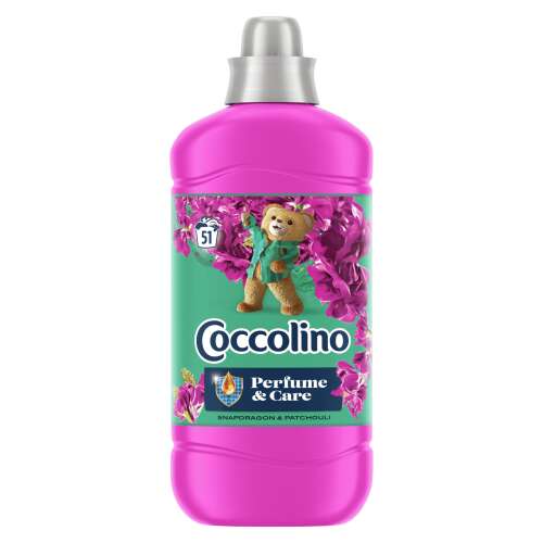 Омекотител за тъкани Coccolino Snapdragon & Patchouli, 51 пранета, 1275ml