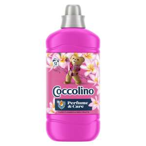 Coccolino Tiare Flower & Red Fruits Fabric Softener, 51 washes, 1275ml - Laundry Gel, Liquid fabric softener and Detergent capsule & tablet