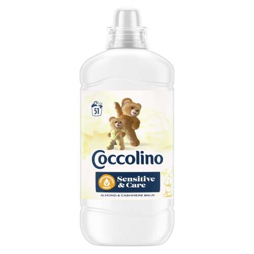 Coccolino Sensitive & Care Mandula és Kasmír Balzsam Öblítő, 51 mosás, 1275ml