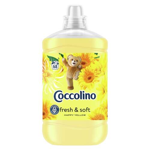 Coccolino Happy Yellow Fabric Softener Concentrate 68 washes 1700ml