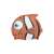 Bestway Lil Buddy Orange Fish Swim Cap for Kids