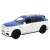 Diaľkovo ovládané auto Bvliiman v mierke 1:20, biele a modré, so svetelnými a zvukovými efektmi, pre deti od 6 rokov