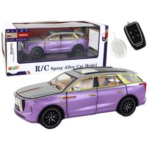 RC Car 1:24 Car Vehicle E-9 alumínium távirányítós lila 16281 77449169 