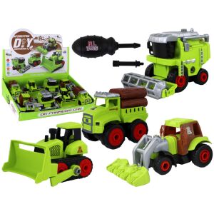 Mezőgazdasági járművek össze- és szétszereléshez, barkácsoláshoz 14854 146085751 - Lean Toys