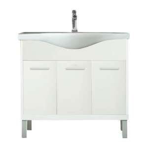 Nerva 85 cm-es bútorhoz alsószekrény mosdóval fehér 77454826 - WC-Sitze, Duschkabine, Wasserhahn, Duschtür, Badezimmerschrank, Wäschekörbe und Brausegarnitur