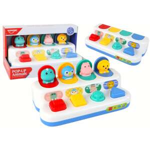 Peekaboo Animal Pop-up interaktív oktatójáték 16317 77456943 Fejlesztő játékok babáknak