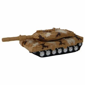 RC Katonai Tank játék, 28cm, ferde nézet - Távirányítós jármű