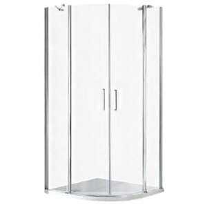 Wellis Scorpio íves nyílóajtós zuhanykabin zuhanytálca nélkül Easy Clean bevonattal 77458917 - Wellis