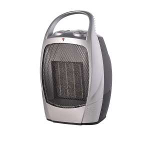 Grzejnik ceramiczny Leziter HPC-D1501L, 750W/1500W, srebrny - Grzejnik termiczny i Osuszacz powietrza