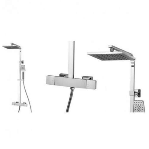 Coloană de duș reglabilă pe înălțime în cascadă