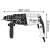Wymiary Bosch GBH 240 Professional wiertarko-młota z kablem
