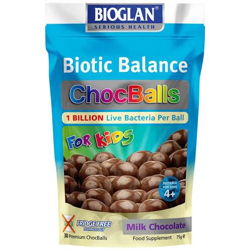 Chocballs Probiotikus Csokoládé Golyók Gyerekeknek, 30db 32524366