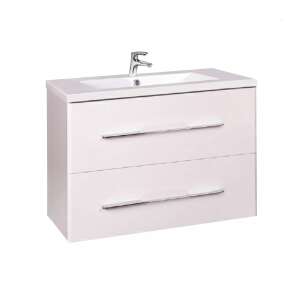 Mobilier de baie inferior Nina 80 cu lavoar 77475675 - Wellis