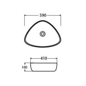 Wellis Iris pultra építhető mosdó 77477886 - Wellis