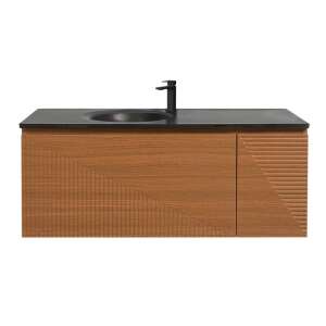 Tunis - Fürdőszoba Szekrény Mosdóval - 120 cm 77478628 - Wellis