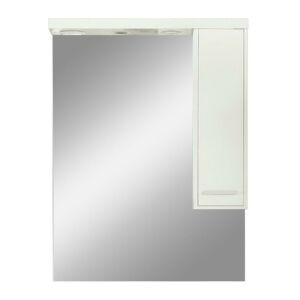 Nerva 75 cm-es tükrös felsőszekrény fehér 120863324 - Leziter Badezimmerschrank