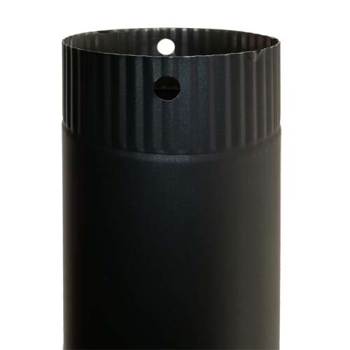 Tub de fum 500 mm fi 120 mm #black