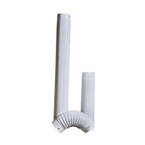 Smoke tube 250 mm fi 120 mm #white