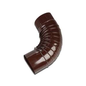 Brown 120mm flue pipe elbow - Chimney Pipe