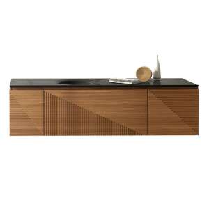 Tunis Fürdőszobabútor - 135 cm - MDF - 2 Fiókos 77484735 - Wellis