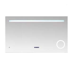 Oglindă Rodos, cu iluminare LED și afișaj 77492029 - Mobilier de baie