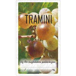 Etichetă sticlă vin Matrica Tramini, autoadezivă, 50 buc. - Vin & Brandy Brewing