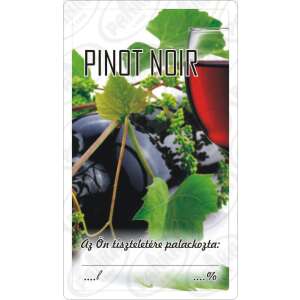 Autocolant pinot noir 50pcs / pachet 40159705 Etichete pentru băuturi