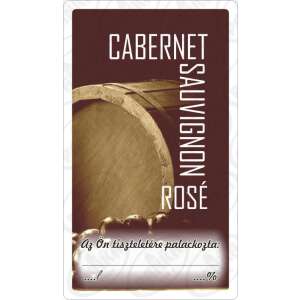 Autocolant cabernet trandafir 50 buc / pachet 40159715 Etichete pentru băuturi