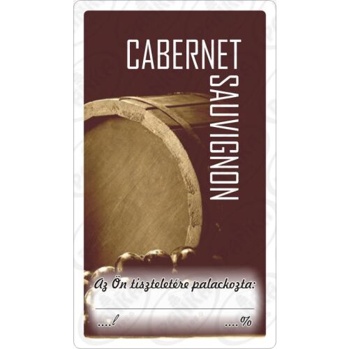 Autocolant cabernet sauvignon 50 buc / pachet 131711424