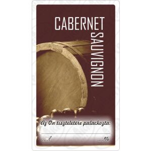 Nálepka cabernet sauvignon 50ks/balenie 131711424 - Varenie vína a brandy