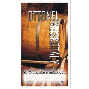 Vínová etiketa Otonel Muskotály - Varenie vína a brandy