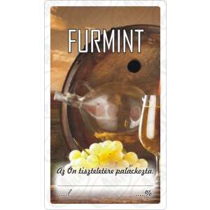 Autocolant furmint 50pcs / pachet 40159816 Etichete pentru băuturi