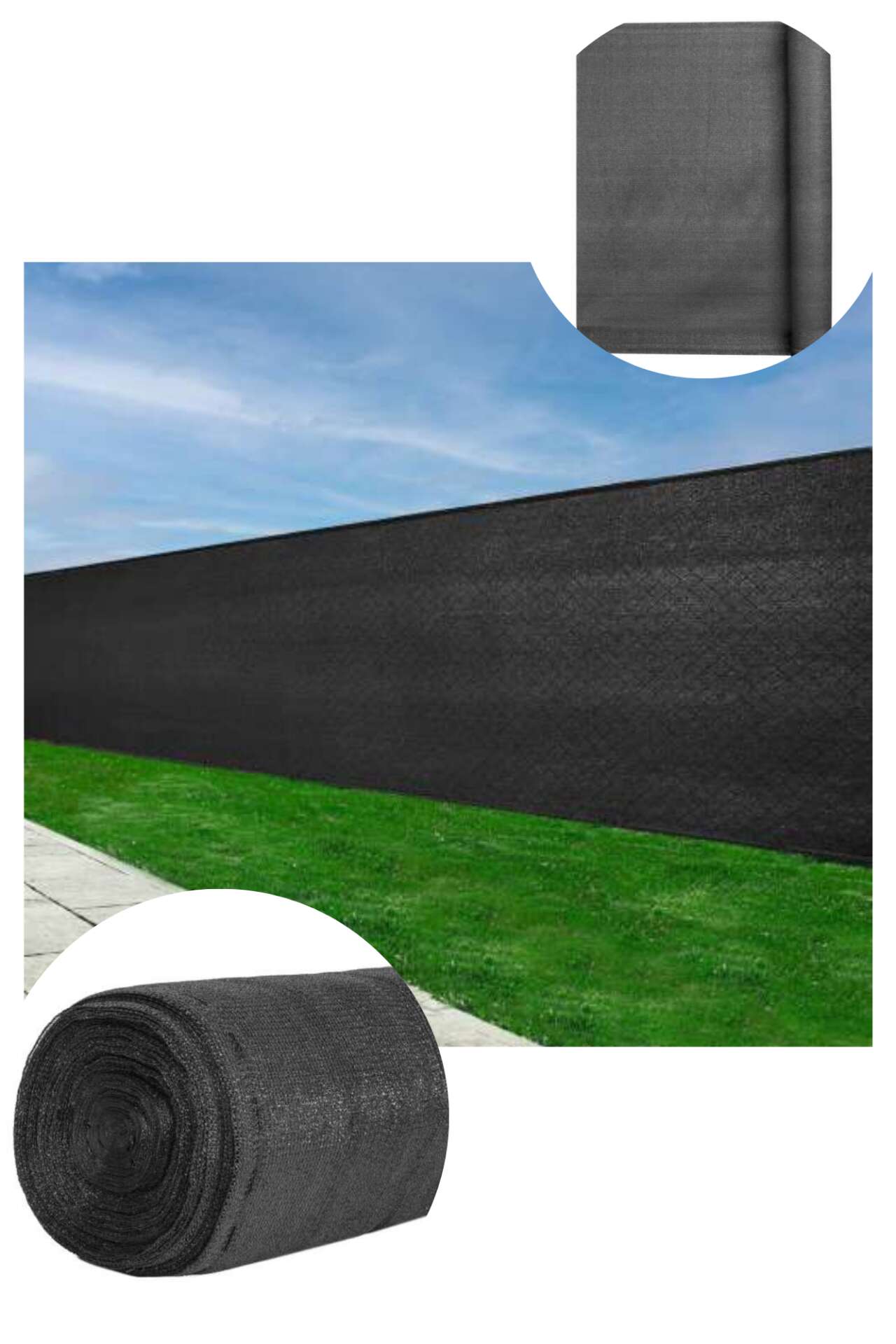 Árnyékoló háló Extranet 1.5x50m antracit 80% 2013592