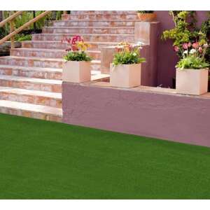 Kunstgras Lubeck 7mm 2x5m 330009, grüner Rasen, Outdoor-Dekoration, Gartendekoration, Terrasse, Balkon, Hinterhof - Outdoor Beläge