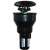 Recessed sprinkler head, 1/2 inch, sector adjustable, large, black, MUTA brand