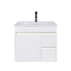 Luna 60 alsó fürdőszoba bútor mosdóval fehér 77499615 - Bútor