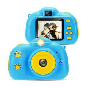  Gyermek kamera, strapabíró fényképezőgép, Kék színben 77501506 Kreatív játék