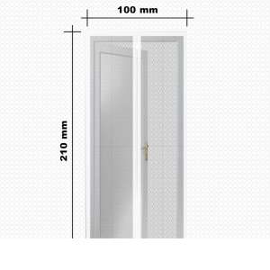 Szúnyogháló Függöny ajtóra 210x100cm #fehér 32525084 