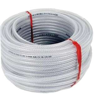 25m 3/4 inch clear reinforced garden hose - hoses