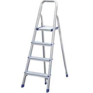 Household aluminium Ladder - 4 degrees